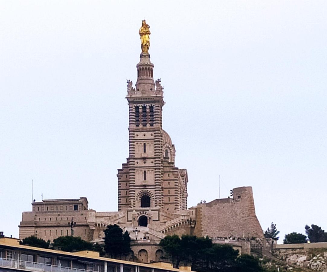 דירות מרסיי T2 Vue Sur La Basilique De Notre Dame De La Garde מראה חיצוני תמונה