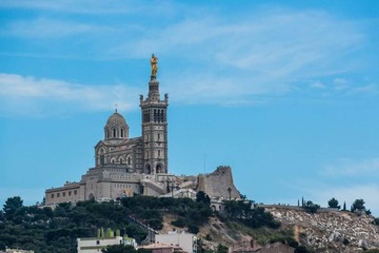 דירות מרסיי T2 Vue Sur La Basilique De Notre Dame De La Garde מראה חיצוני תמונה